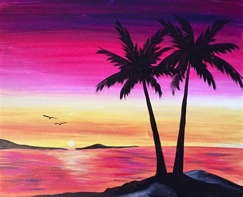 Sunset paints - Sunset is a beautiful subject for painting. These paintings are characterized with reddish and orange color frames. It makes sunset paintings more attractive. Sunset may be outlined with beach, sea or mountain. The artist have a wide choice in selecting colors while painting sunset. The clouds are an integral part in the art work. 